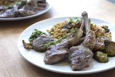 braised lamb shanks