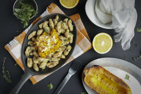 squash and gnocchi