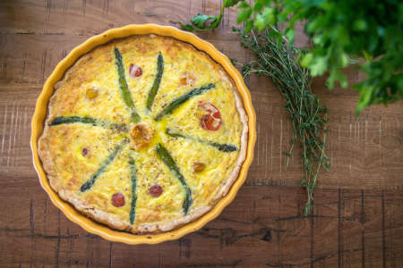 vegetable quiche