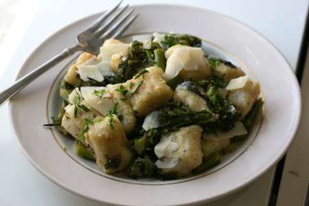 ricotta gnocchi dish