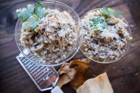 Risotto with parmesan