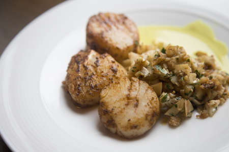 Berbere Crusted Scallops