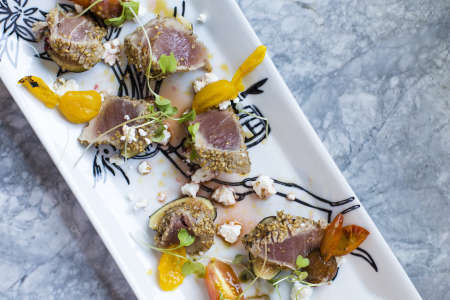 tuna carpaccio