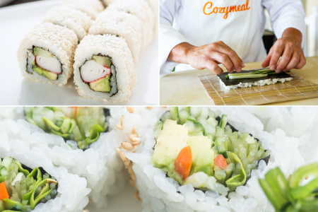 Sushi Making at a Brewery in the Design District