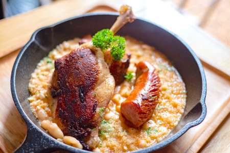 duck cassoulet