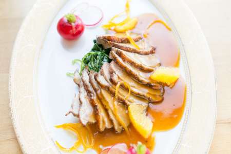 duck with orange sauce