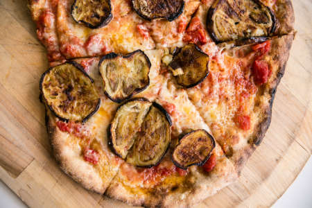 eggplant pizza