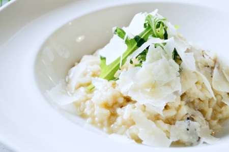 fennel risotto with parmesan