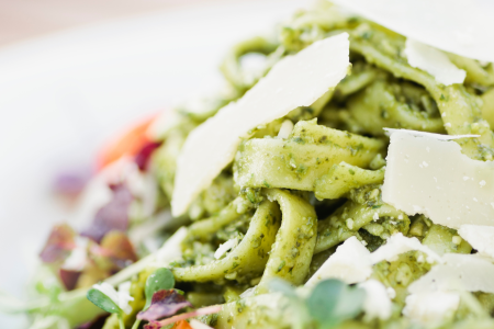 fettucine pesto