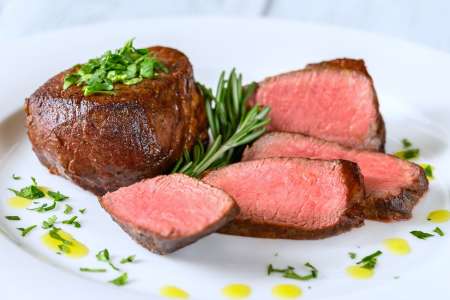 filet mignon with herbs