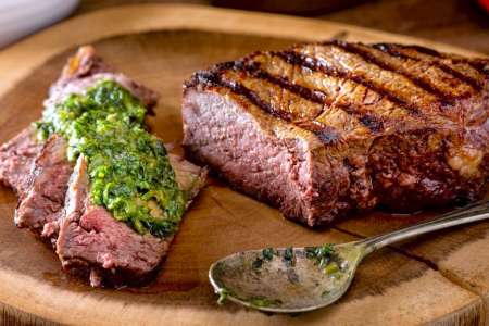 flank steak with chimichurri