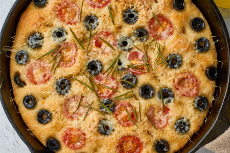 focaccia pizza