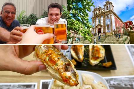 weekend porto tour   trying sardines and beer