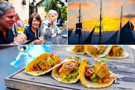 san diego food tour   exploring the city, eating fish tacos and trying white wine