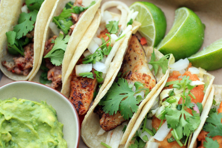 fresh fish tacos