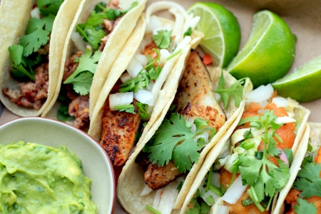 fresh fish tacos