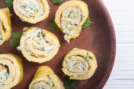 frittata roll up