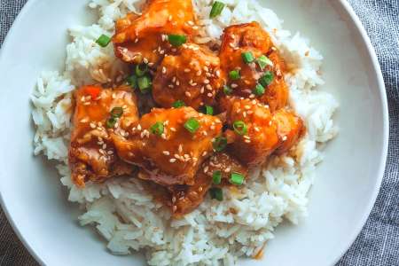 ginger and bourbon asian chicken