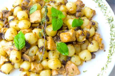 gnocchi with mushrooms