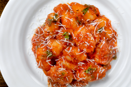 gnocchi with tomato sauce