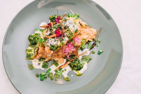 halibut with salsa verde