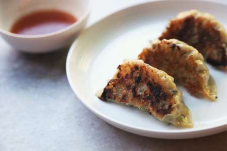 handmade gyoza