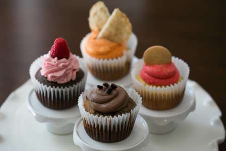 variety of cupcakes