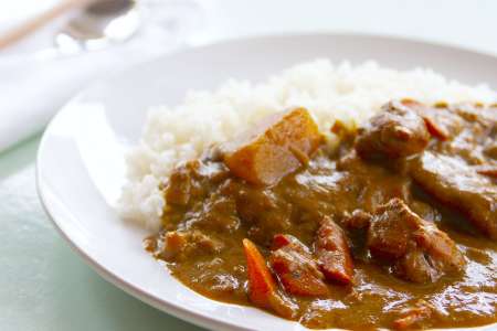 japanese curry with chicken