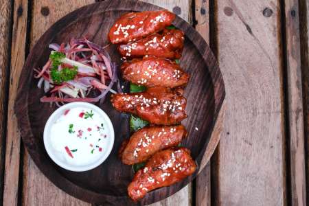 kentucky bourbon bbq sauce chicken wings