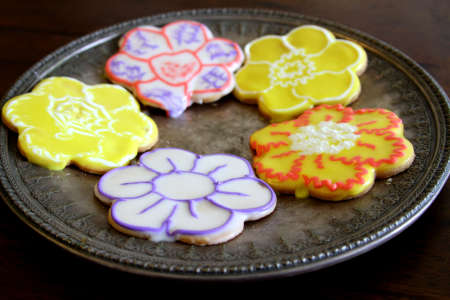 frosted sugar cookies