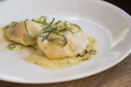 lobster ravioli