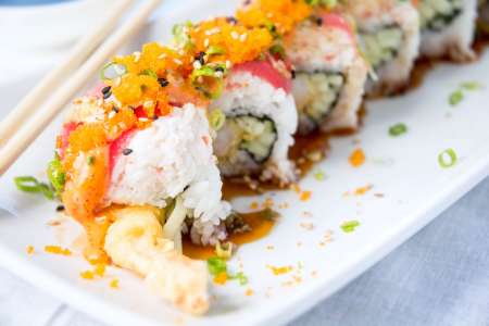 lobster sushi roll