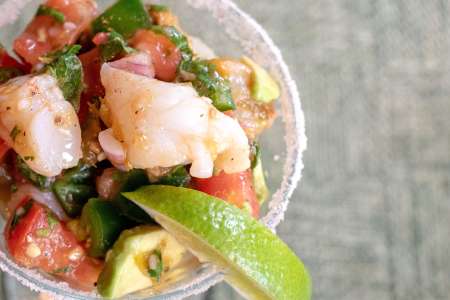 mexican shrimp ceviche