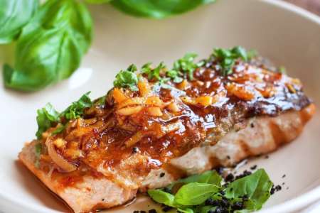 miso ginger salmon