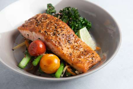 miso glazed salmon