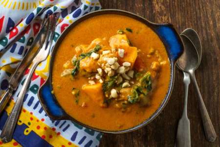 nigerian stewed pork with sweet potatoes