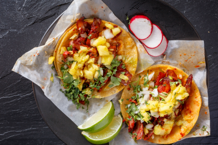 shiitake mushroom tacos with pineapple salsa 5D79108