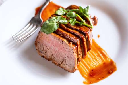 orange glazed pork tenderloin