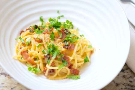 pasta carbonara