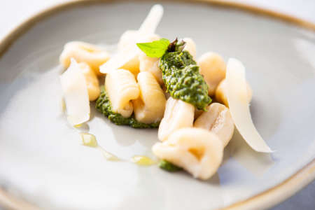 pasta with pesto