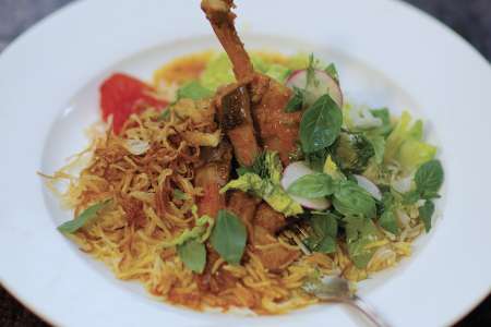 Five Courses of Seasonal Persian Cuisine