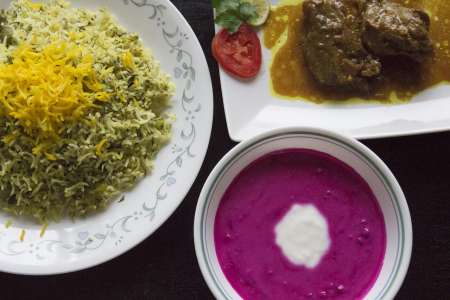 Persian Lamb Shank Feast