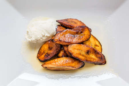 plantain flambe