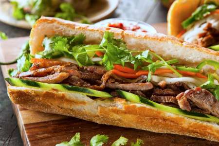 pork bahn mi