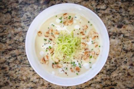 potato and leek soup