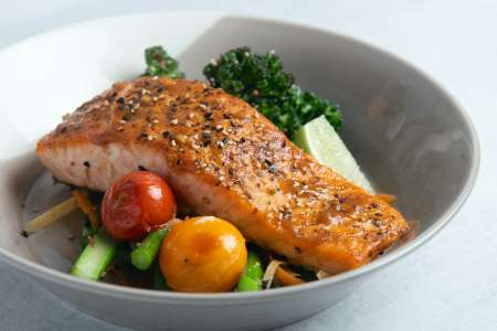 soy glazed salmon