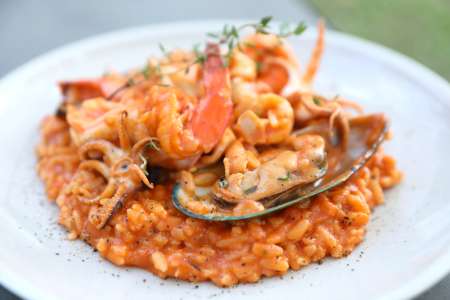 seafood paella