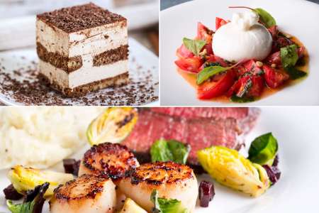 Italian Seafood and Steak Menu