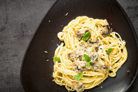 lion's mane mushroom scampi