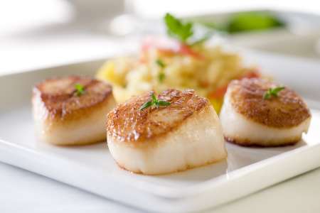 Broiled Scallops